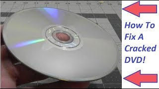 How To Fix A Cracked DVD [upl. by Ellebana580]