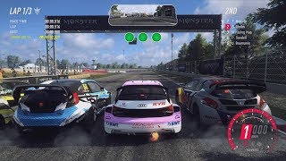 Rallycross Gameplay in 12 different racing games Dirt Rally 20 VRally 4 The Crew 2 and more [upl. by Maram]