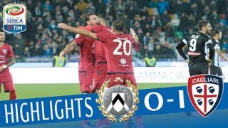 Udinese  Cagliari 01  Highlights  Giornata 13  Serie A TIM 201718 [upl. by Sunday538]