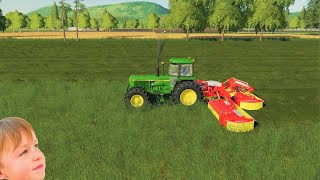 Springhill extended With john deere 7810 Farming Simulator 19 [upl. by Anivad351]