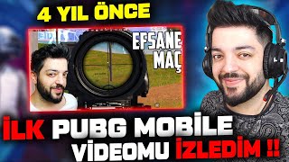 İLK PUBG MOBİLE VİDEOMU İZLİYORUM  NEREDEN NEREYE [upl. by Cardew]