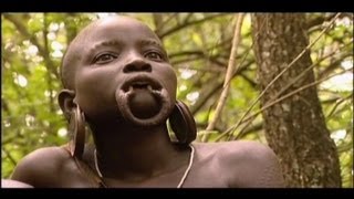 Documentary Ethiopia Mursi people English [upl. by Elyrad950]