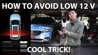 Trick to avoid low 12 V battery on your EV [upl. by Laden]