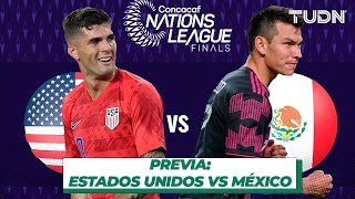 EN VIVO 🔴 Estados Unidos vs México I Final Concacaf Nations League I TUDN [upl. by Durgy305]