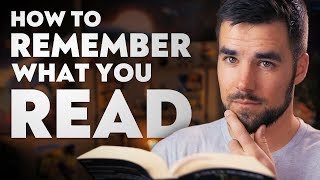 How to Remember More of What You Read [upl. by Kalvn]