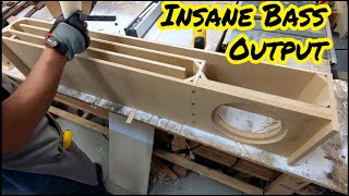 DIY Subwoofer Enclosure 2021 Edition  Caliwood Specialty [upl. by Norag]