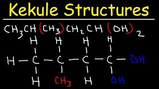 Kekule Structures and Condensed Structures [upl. by Larrej773]