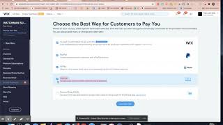 How to Add and Connect Payment Methods to Your Wix Website [upl. by Lelia]