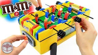 Custom LEGO FoosballSoccer Table ft MampMs [upl. by Hsaniva355]