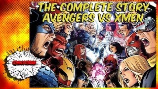 Avengers VS XMen  Complete Story  Comicstorian [upl. by Haberman]