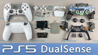 PS5 DualSense Controller disassembly and assembly instructions [upl. by Nnylkoorb]