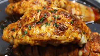 Super Easy Baked Lobster Tail Recipe Lobster Tail Recipe [upl. by Hermina762]