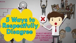 5 Ways to Respectfully Disagree  How to Disagree politely [upl. by Imac]