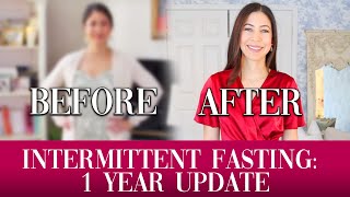 Intermittent Fasting One Year Update  My Surprising Results [upl. by Allemrac353]