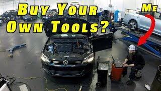 Professional Auto Mechanics Must Buy Their Own Tools [upl. by Ob]