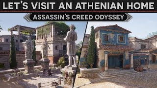 Lets Visit An Athenian Home  History Tour in AC Odyssey Discovery Mode [upl. by Millard]