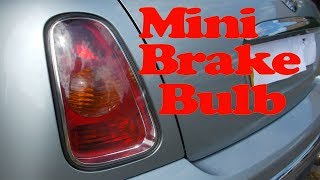 Mini brake bulb change [upl. by Micheil]