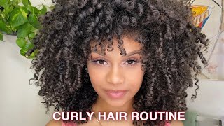 How To Style Diffuse Refresh Curly Hair [upl. by Simonette]