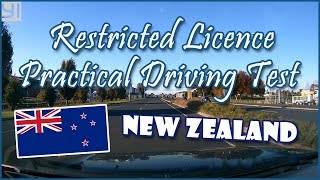 New Zealand Restricted Licence Practical Driving Test Full Test [upl. by Gahan]