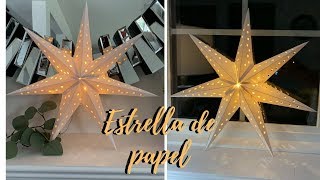 CÓMO HACER ESTRELLA 3D 7 PUNTAS  7 POINTED STAR 3D [upl. by Htidirrem940]