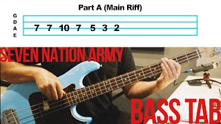 How To Play Seven Nation Army On Bass [upl. by Atyekram]