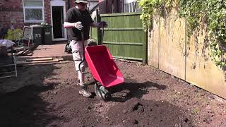 DIY I Prepare The Ground For Laying Turf [upl. by Noivert]