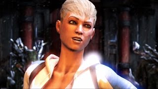 Mortal Kombat X  Cassie Cage All Interaction Dialogues [upl. by Naimaj47]