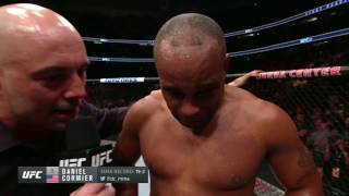 UFC 214 Daniel Cormier Octagon Interview [upl. by Rennold751]