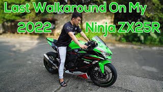 Walkaround  Soundcheck 2022 Kawasaki ZX25R  Zenki [upl. by Marijo]