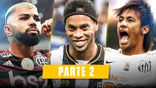 50 GOLS INCRÍVEIS DA HISTÓRIA DO FUTEBOL BRASILEIRO  Parte 1 [upl. by Justina]