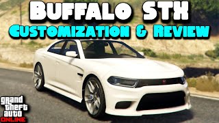 Bravado Buffalo STX Customization amp Review  GTA Online [upl. by Jaycee10]