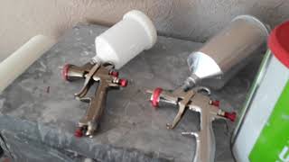 Aeropro LVLP Spray gun [upl. by Hildegaard]