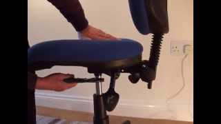 Removing the gas lift from an office chair [upl. by Leno55]