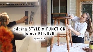 Adding FUNCTION amp STYLE to our KITCHEN MAKEOVER  EPISODE 10  XO MaCenna [upl. by Kelvin]