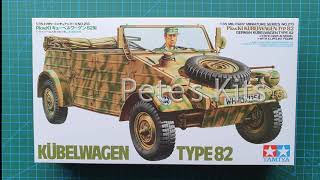 Tamiya 135 Kubelwagen Type 82  Kit Review [upl. by Gardel]