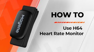 Product Guide How to use Magene H64 Heart Rate Monitor [upl. by Eninaej]