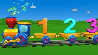 TuTiTu Preschool  Numbers Train Song [upl. by Aonehc]