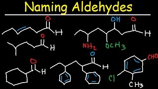 Naming Aldehydes  IUPAC Nomenclature [upl. by Georgiana]