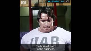 RARE INTERVIEW OF ARNOLD SCHWARZENEGGER IN 1975 TALKING ABOUT BODYBUILDING BEFORE PUMPING IRON [upl. by Ilrahc]