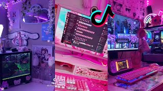 🎮♥️ Kawaii Gamer Girl Setup TikTok [upl. by Athelstan145]