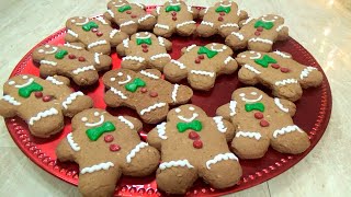 GALLETAS NAVIDEÑAS DE PAN DE PASCUA  DELICIOSAS  SILVANA COCINA✨🎄🎅 [upl. by Wilburn379]