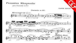 DEBUSSY Première Rhapsodie Corrado Giuffredi clarinet [upl. by Saturday]