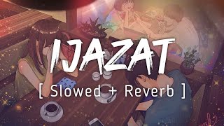 Ijzat   Slowed  Reverb   by Falak  Music lyrics❤ [upl. by Yrelav]