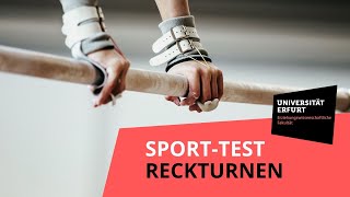 Sportprüfung Lehrvideo Gerätturnen  Reckturnen [upl. by Ykcul]