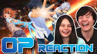 Toaru Series Openings REACTION  A Certain Magical Index OPs  Scientific Railgun  Accelerator OPs [upl. by Amoritta]