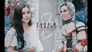 jane  carlos  their story descendants 1 3 [upl. by Adnuahsal]