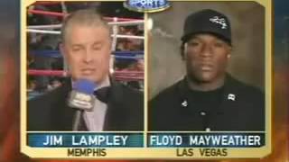 Floyd Mayweather JR trash talking genius  Gatti  newzcomau [upl. by Melak306]