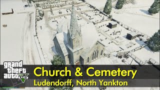 Ludendorff Church amp Cemetery  GTA V [upl. by Enylodnewg]