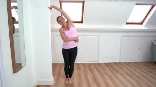 Scoliosis Exercises  Thoracic Scoliosis Stretch Combination [upl. by Nerrak]