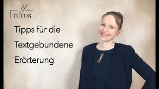 Textgebundene Erörterung  Kleine Tipps [upl. by Nailuj]